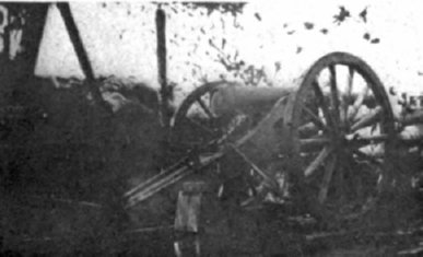 Battery A 101st Field Artillery BERNECOURT