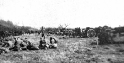Battery A 101st Field Artillery BRACHAY