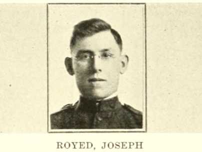 JOSEPH ROYED, Westmoreland County, Pennsylvania WWI Veteran