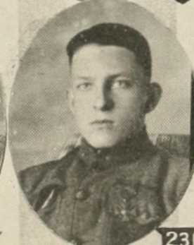 BENJAMIN OLIVER COX WWI Veteran